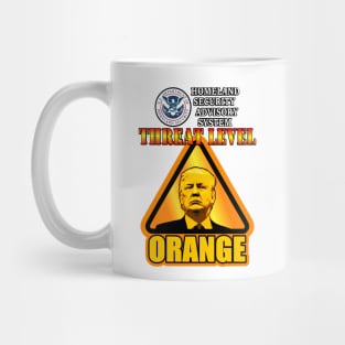 Threat Level: Orange Mug